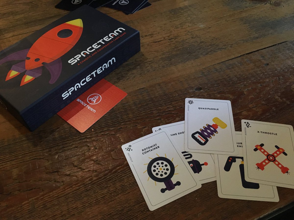Spaceteam: A Fast-paced, Cooperative, Shouting Card Game
