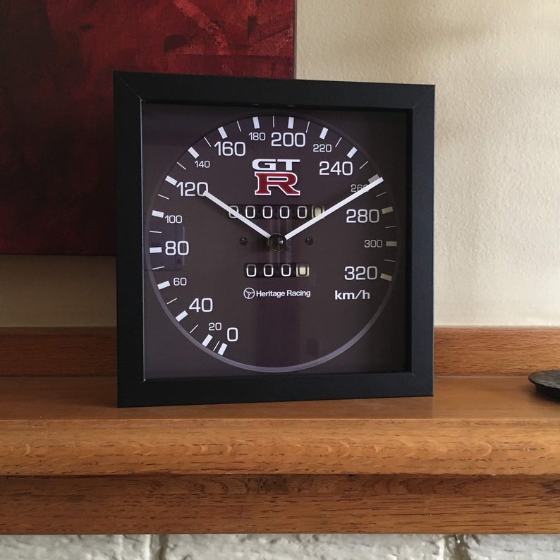 Speedometer Clock