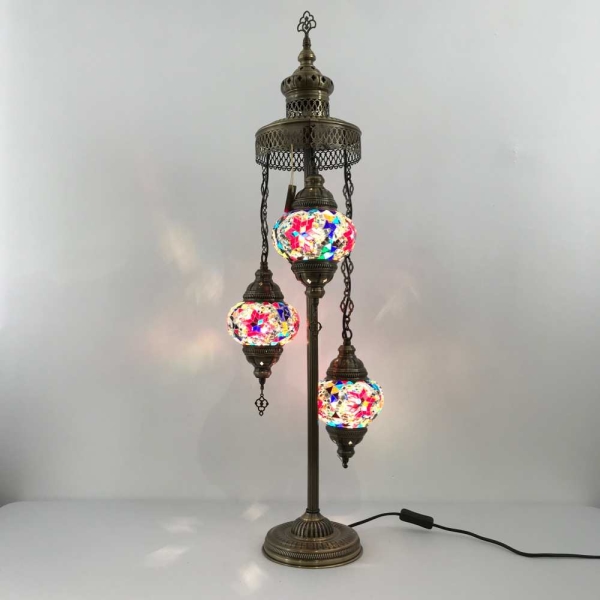 Spiral Arabic Style Standing Lamp