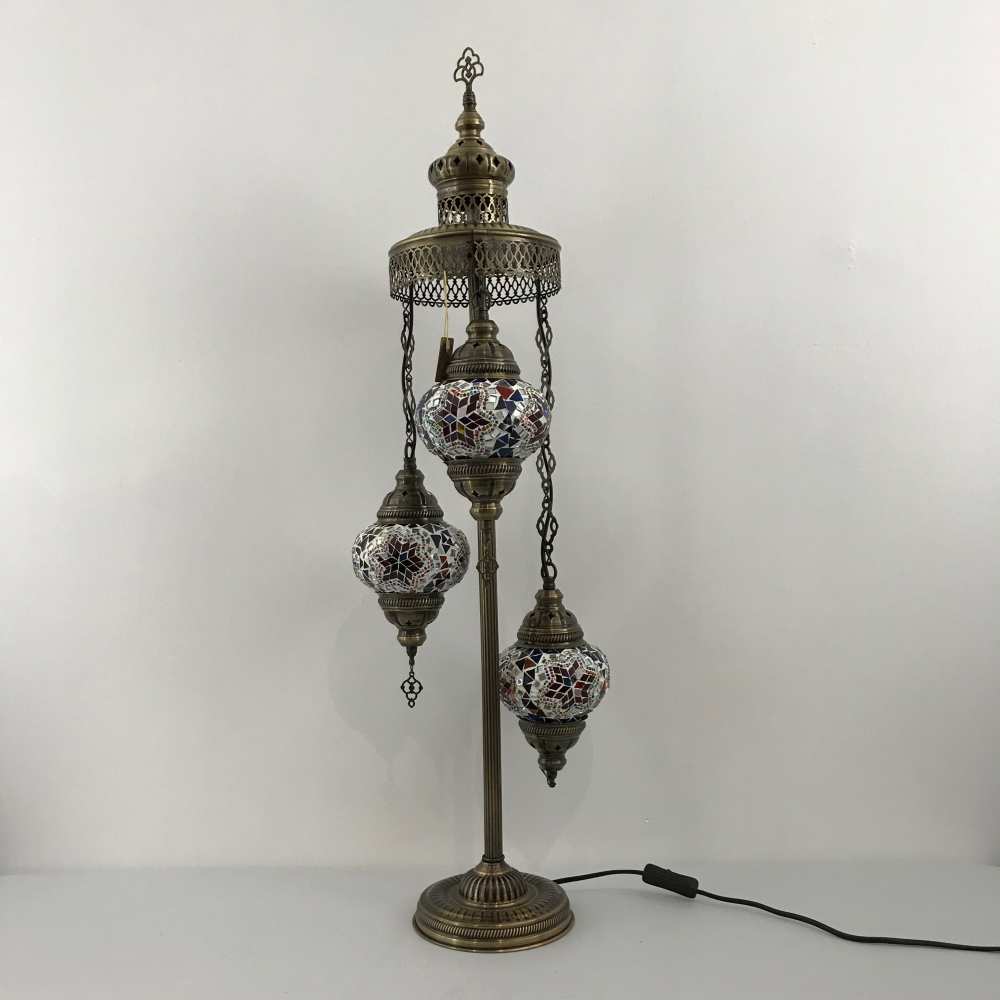 Spiral Arabic Style Standing Lamp