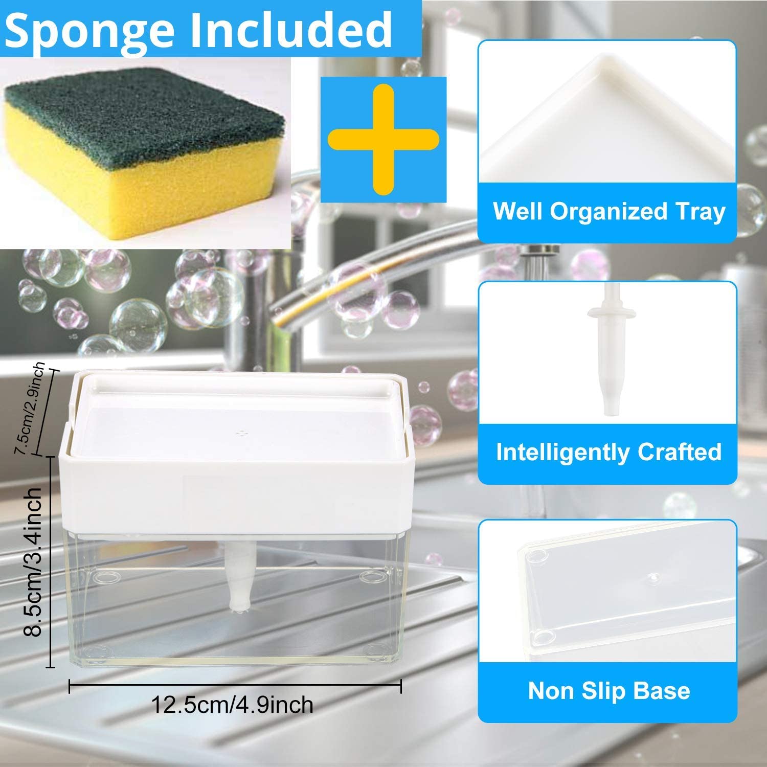 Sponge Soap Dispenser