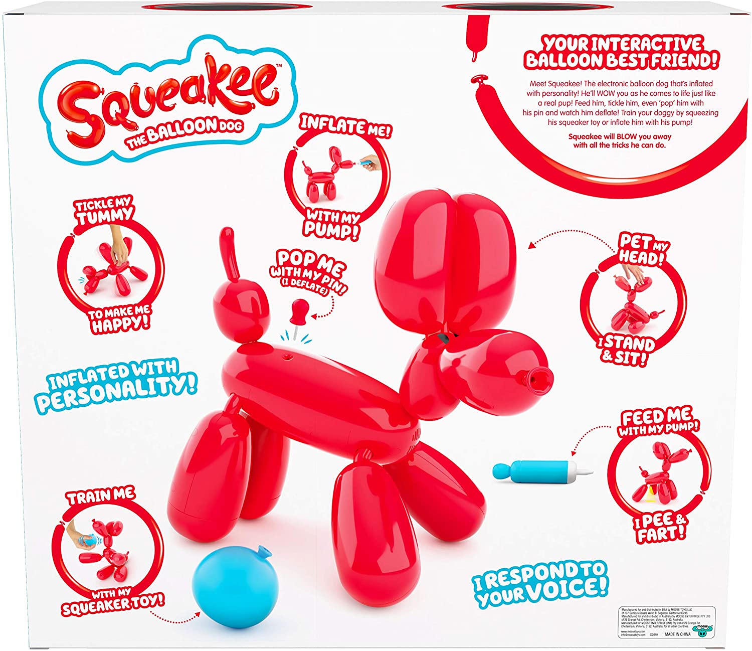 Squeakee The Balloon Dog