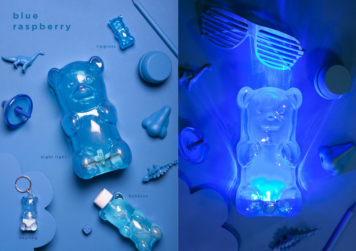 Squeezable Gummy Bear Night Light