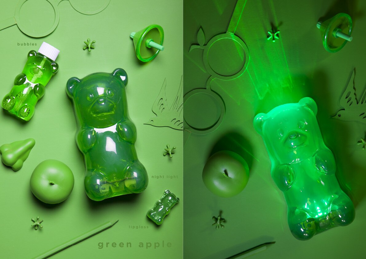 Squeezable Gummy Bear Night Light