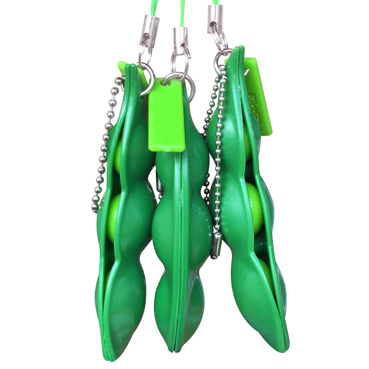 Squeeze-a-Bean Keychain