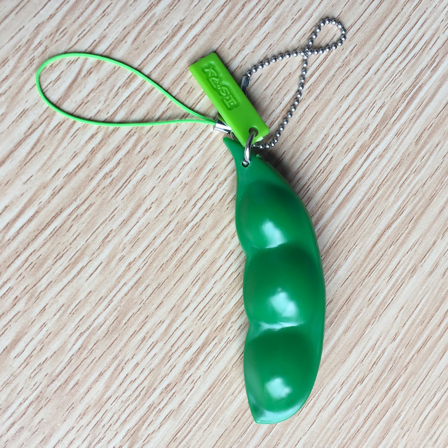 Squeeze-a-Bean Keychain