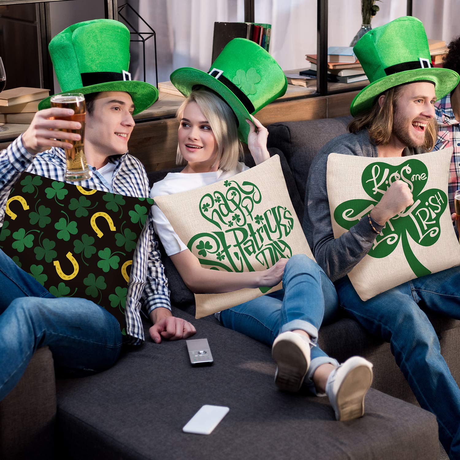 St. Patrick’s Day Pillow Covers Set