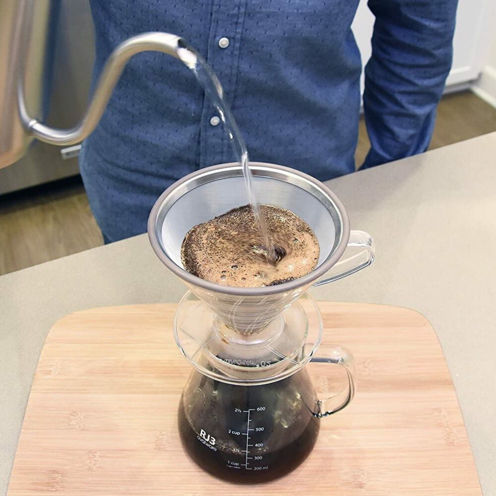 Stainless Steel Pour Over Coffee Filter