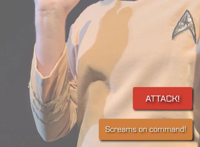 Star Trek App-Enabled Interactive Tribble