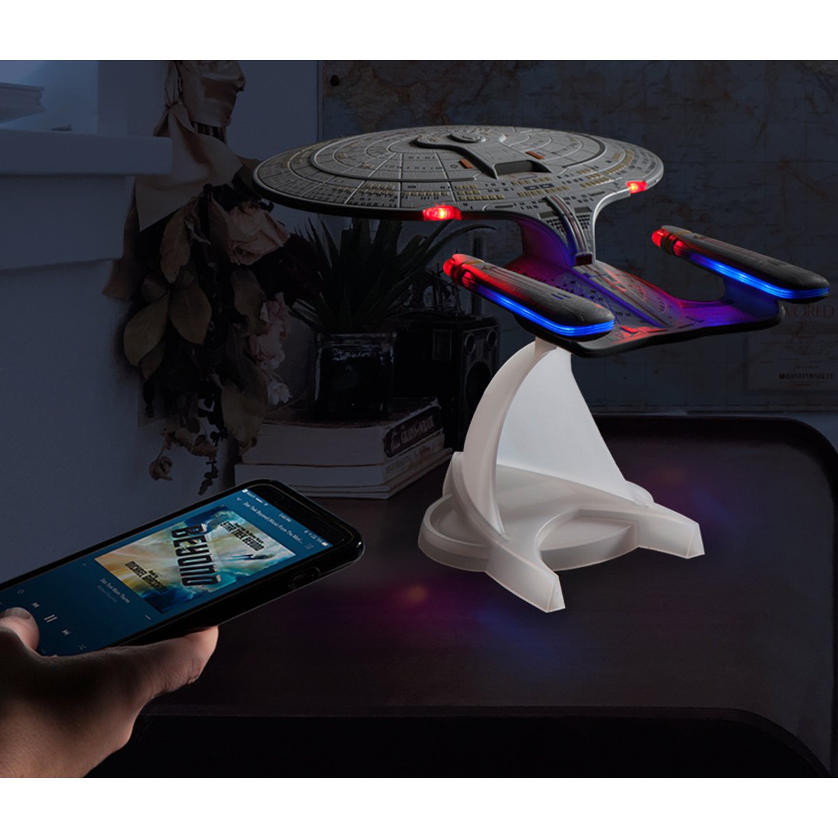 Star Trek The Next Generation 1701-D Bluetooth Speaker and Engine Noise Sleep Machine