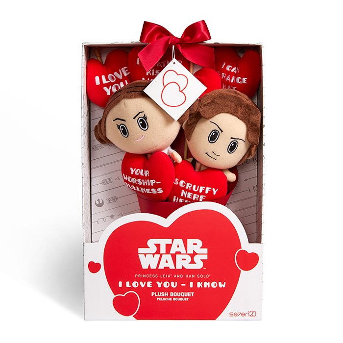 Star Wars Plush Bouquet - I love you, I know