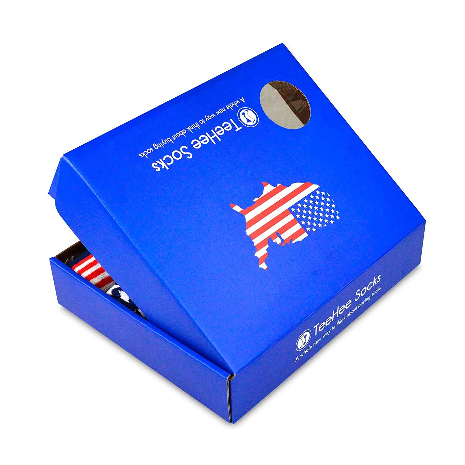 Stars and Stripes Socks Set with Gift Box
