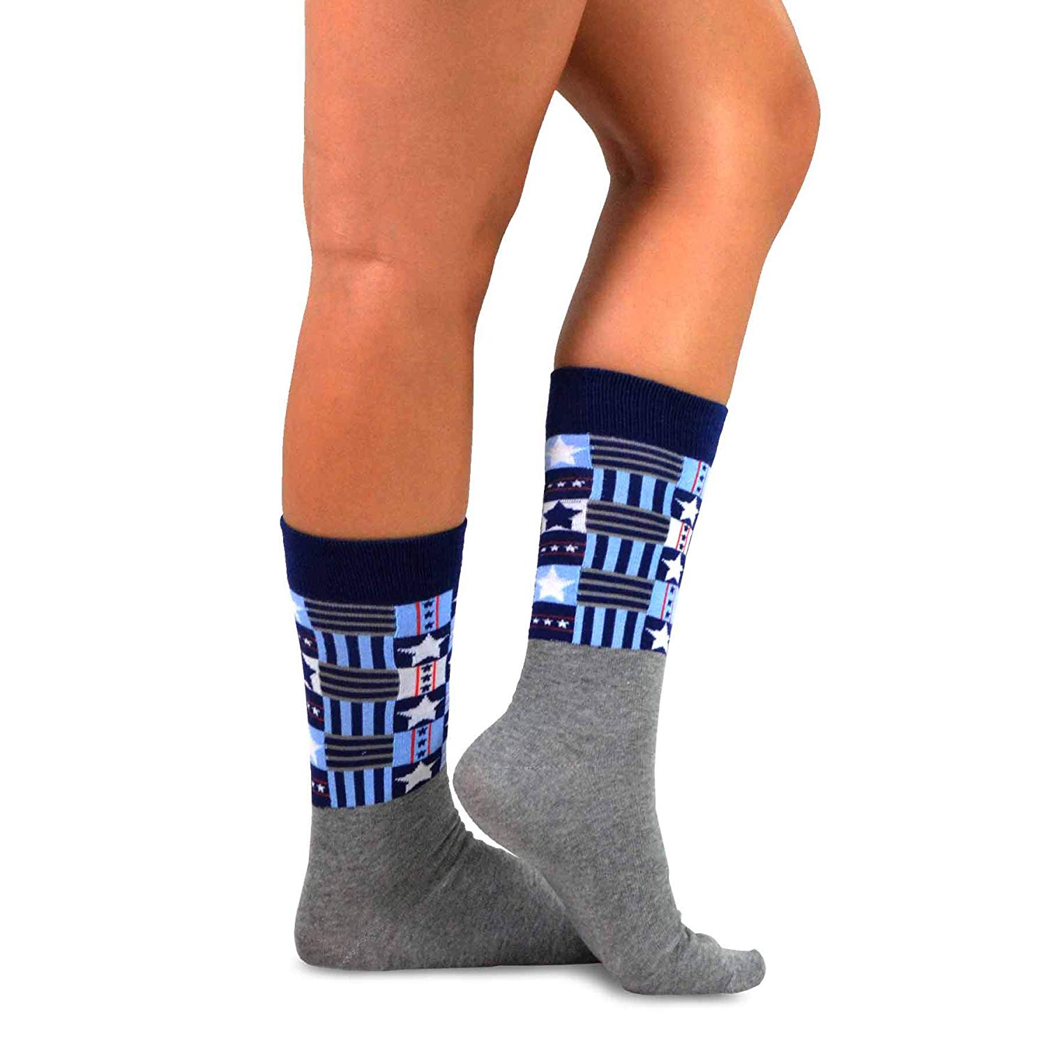 Stars and Stripes Socks Set with Gift Box