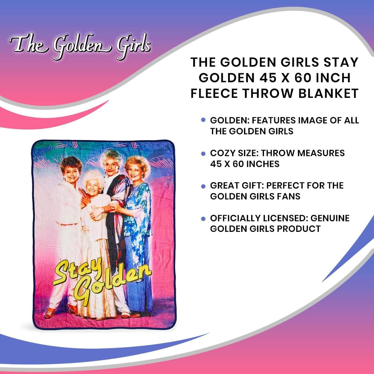 Stay Golden Fleece Blanket