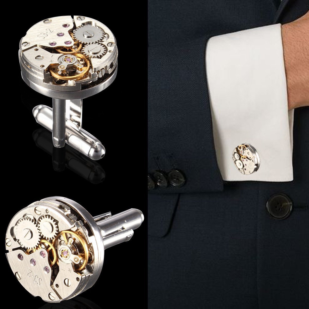 Steampunk Cufflinks