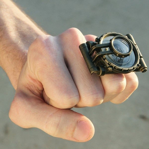 Steampunk Telescope Ring