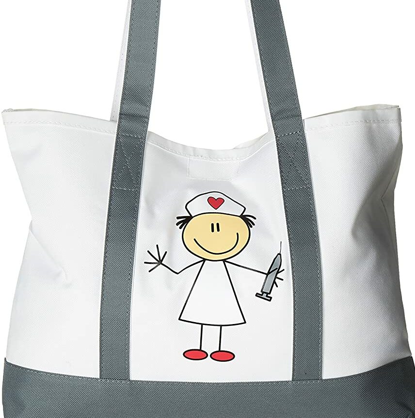 Stick Nurse Tote Bag