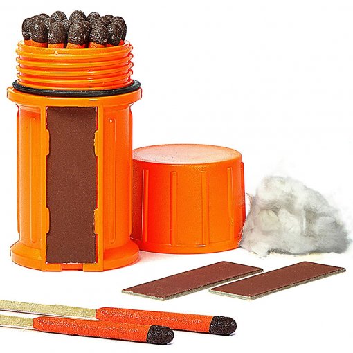 Stormproof Match Kit with Waterproof Case