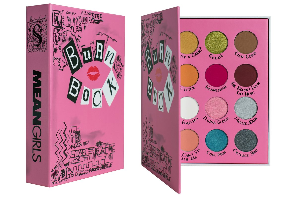 Storybook x Mean Girls Burn Book Palette