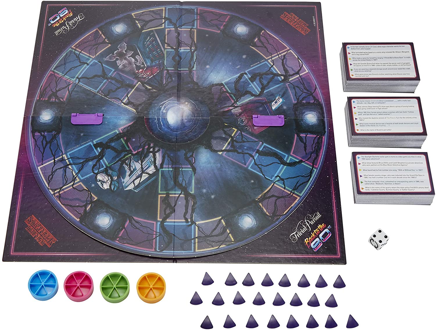 Stranger Things Back to The 80s Party Board Game