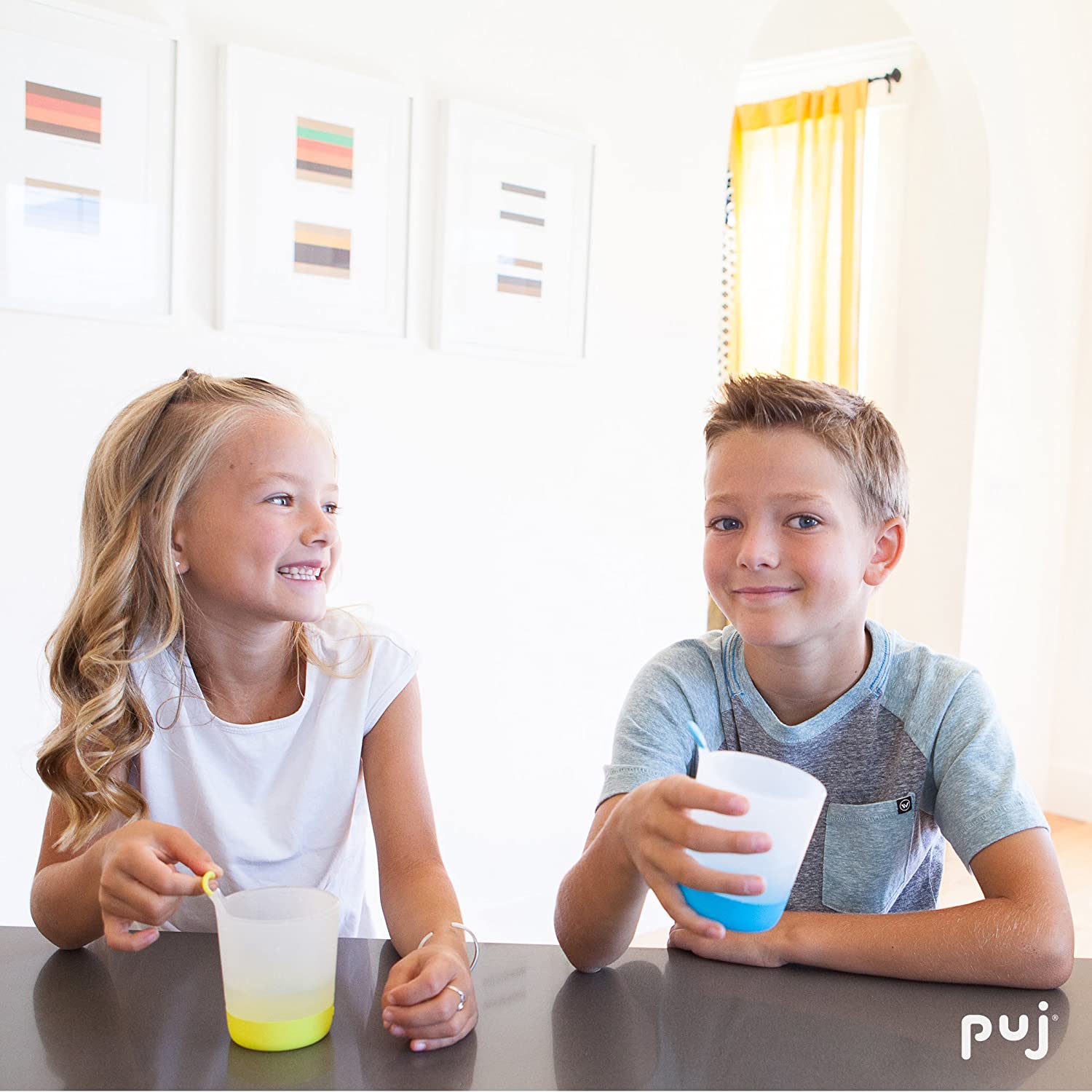  Suctioned Hanging Kids Cups for Fridge