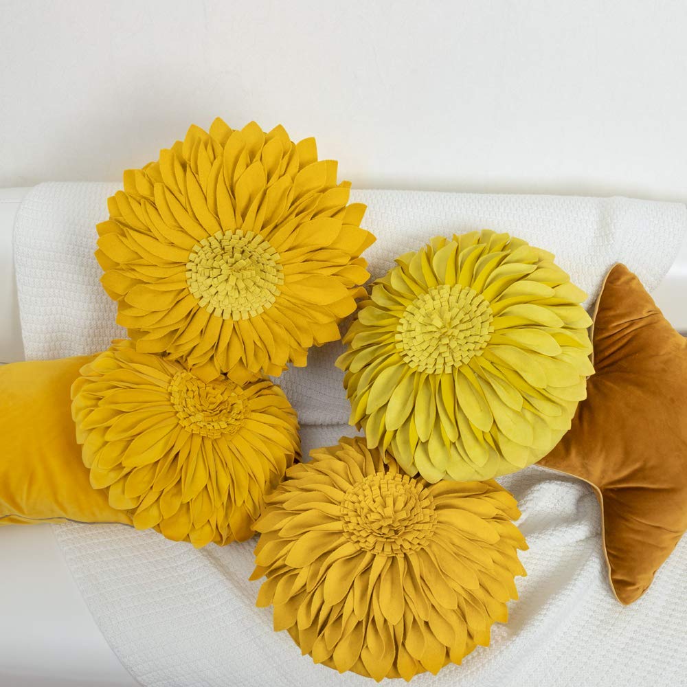 Sunflower Accent Pillow