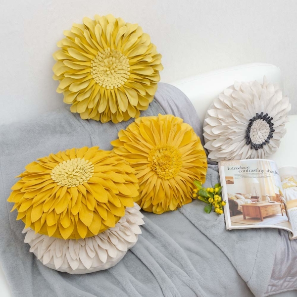 Sunflower Accent Pillow