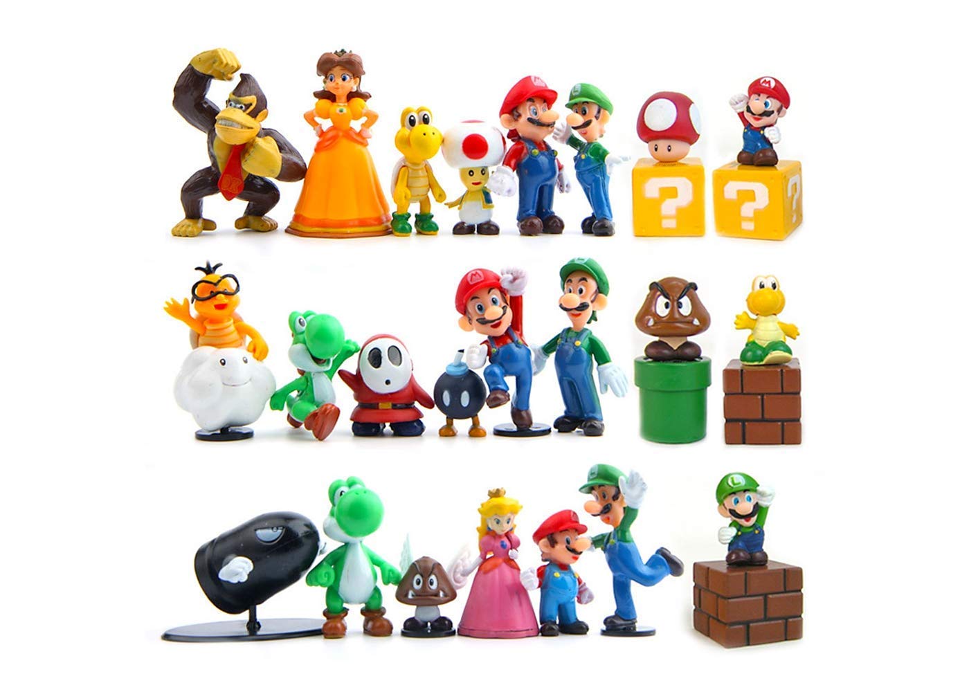 Super Mario Action Figures Set