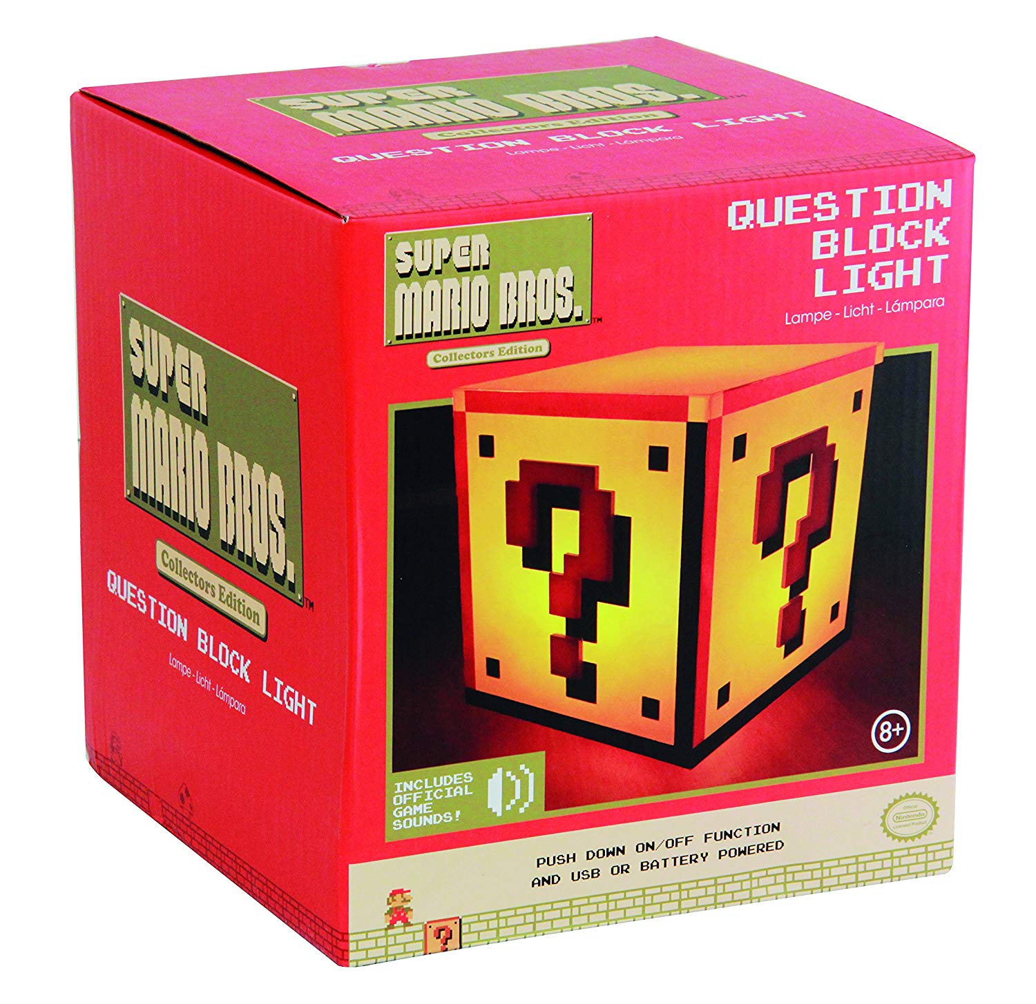 Super Mario Brothers Question Block Night Light