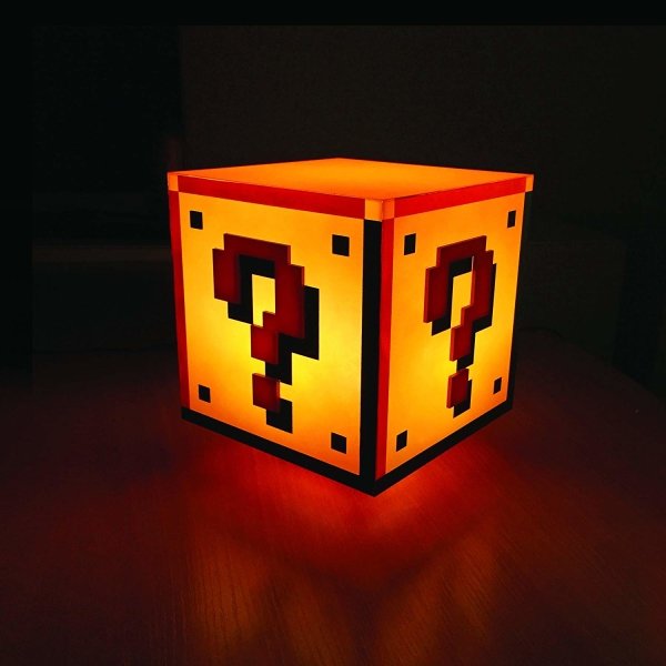 Super Mario Brothers Question Block Night Light