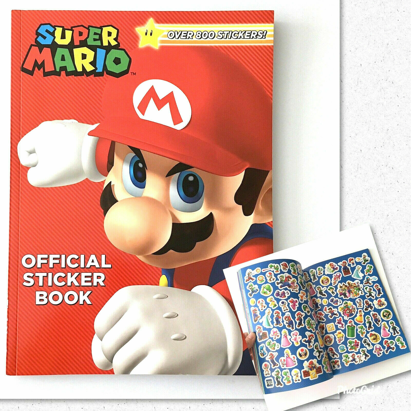 Super Mario Official Sticker Book