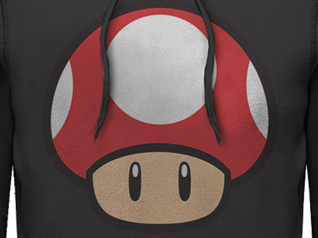 mario hoodie champion