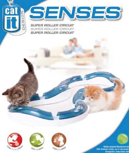 Super Roller Circuit Toy for Cats