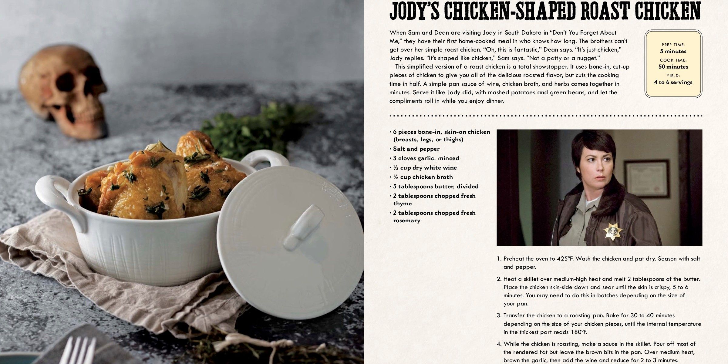 Supernatural: The Official Cookbook: Burgers, Pies, and Other Bites from the Road