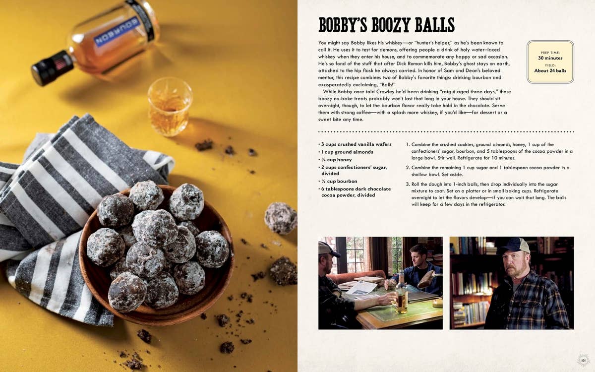 Supernatural: The Official Cookbook: Burgers, Pies, and Other Bites from the Road