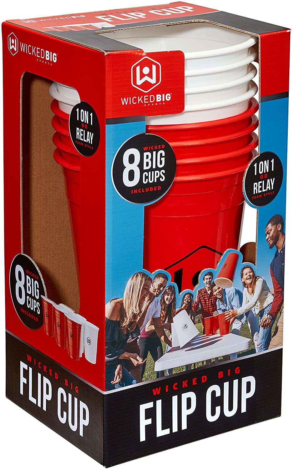 Supersized Flip Cups