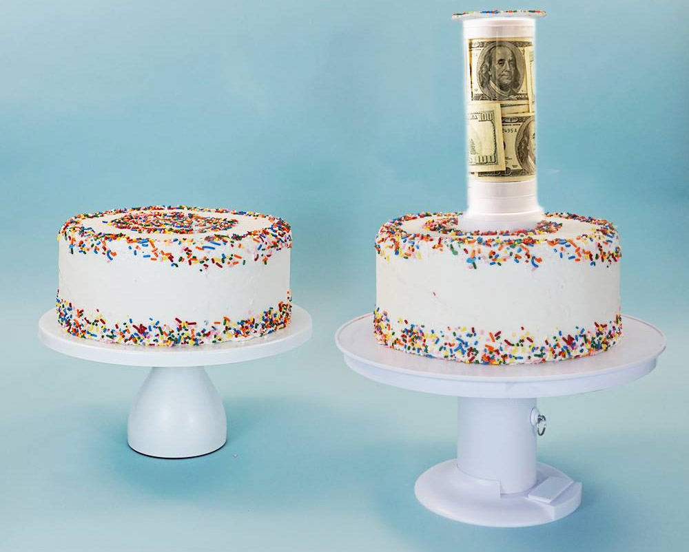 Surprise Popping Cake Stand