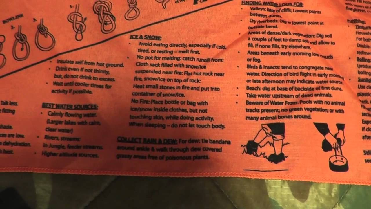 Survival Bandana