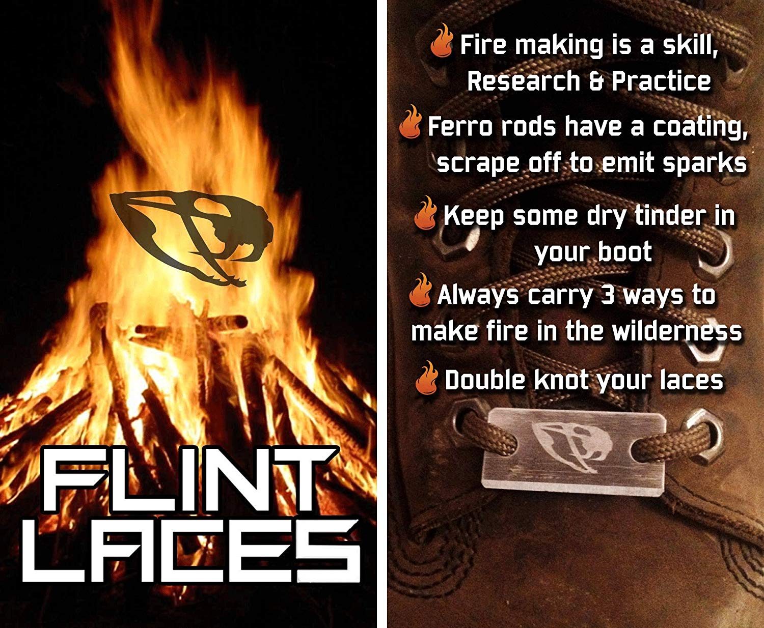 Survival Hiking Boot Laces