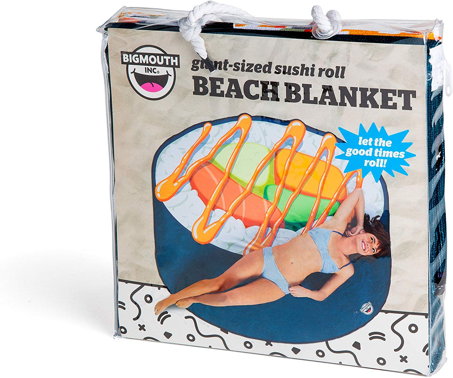 Sushi Roll Beach Towel