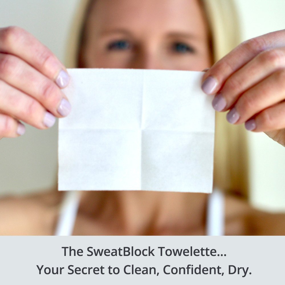 SweatBlock Antiperspirant Wipes