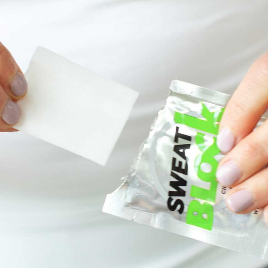 SweatBlock Antiperspirant Wipes