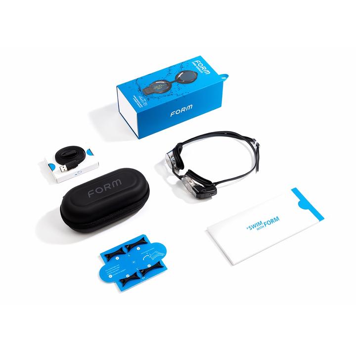 Swim Goggles with a Smart Display