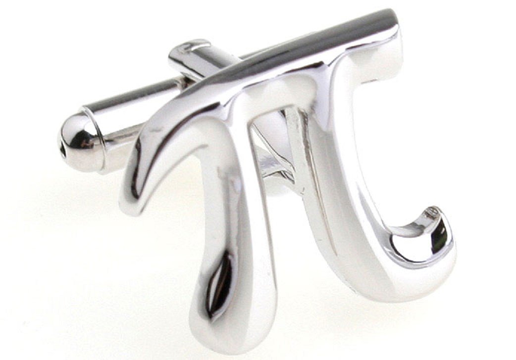 Symbol Pi Cufflinks