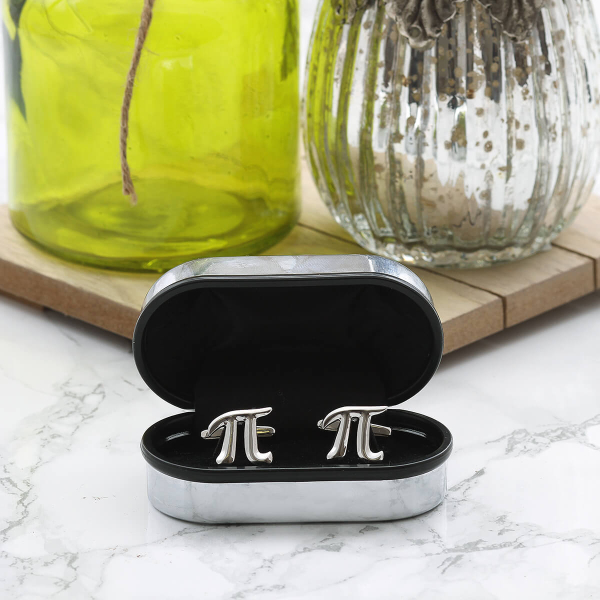 Symbol Pi Cufflinks