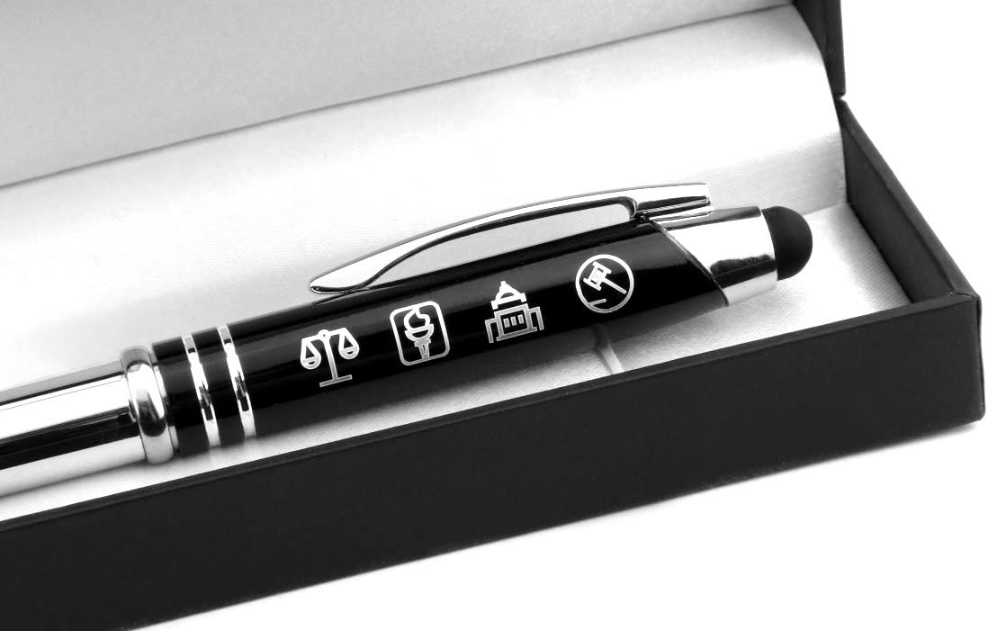 Symbols of Law and Justice Gift Pen