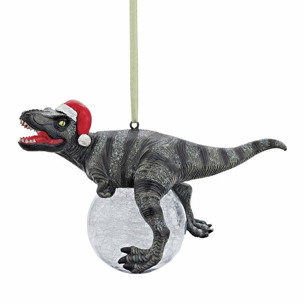 T-Rex Holiday Ornament