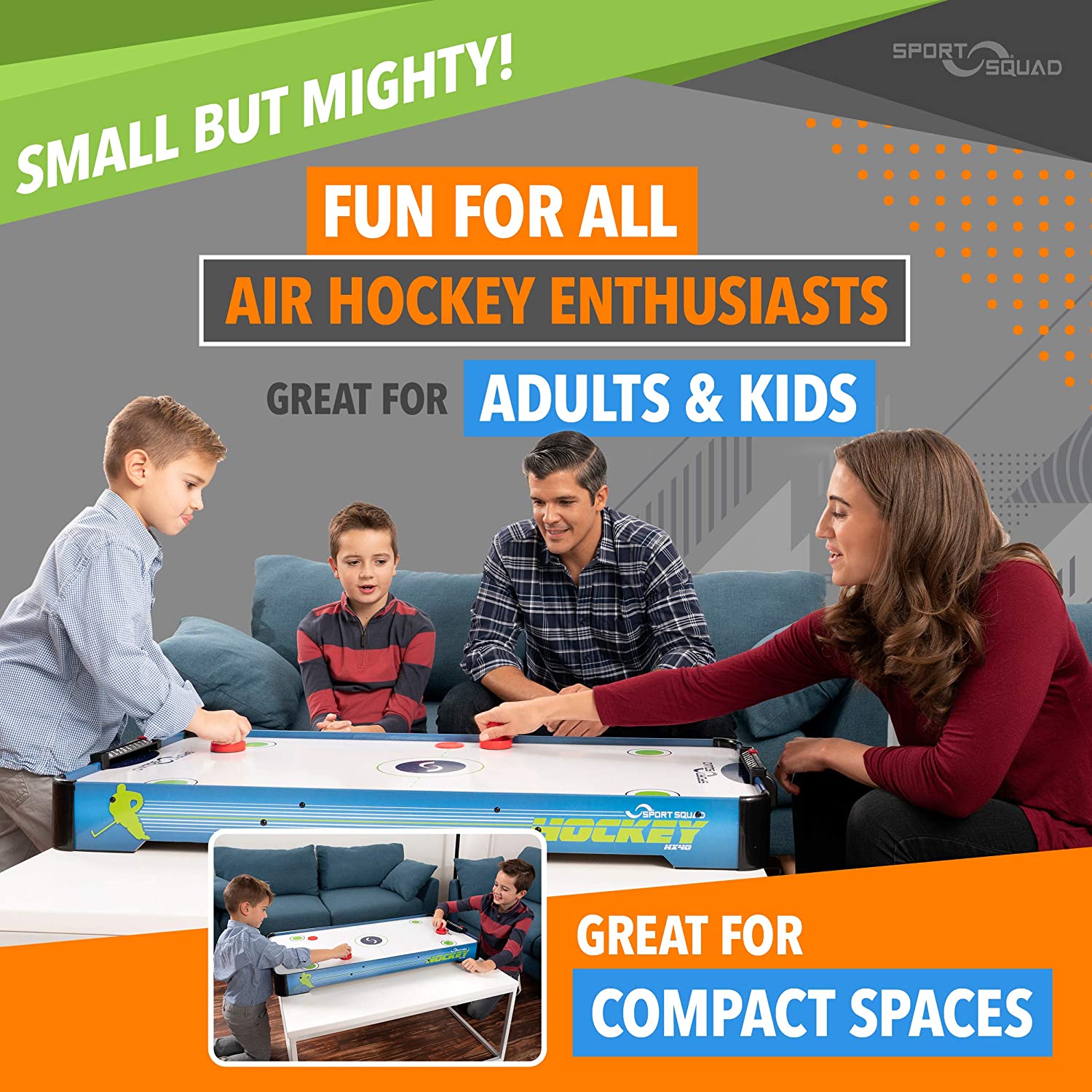 Table Top Air Hockey Table
