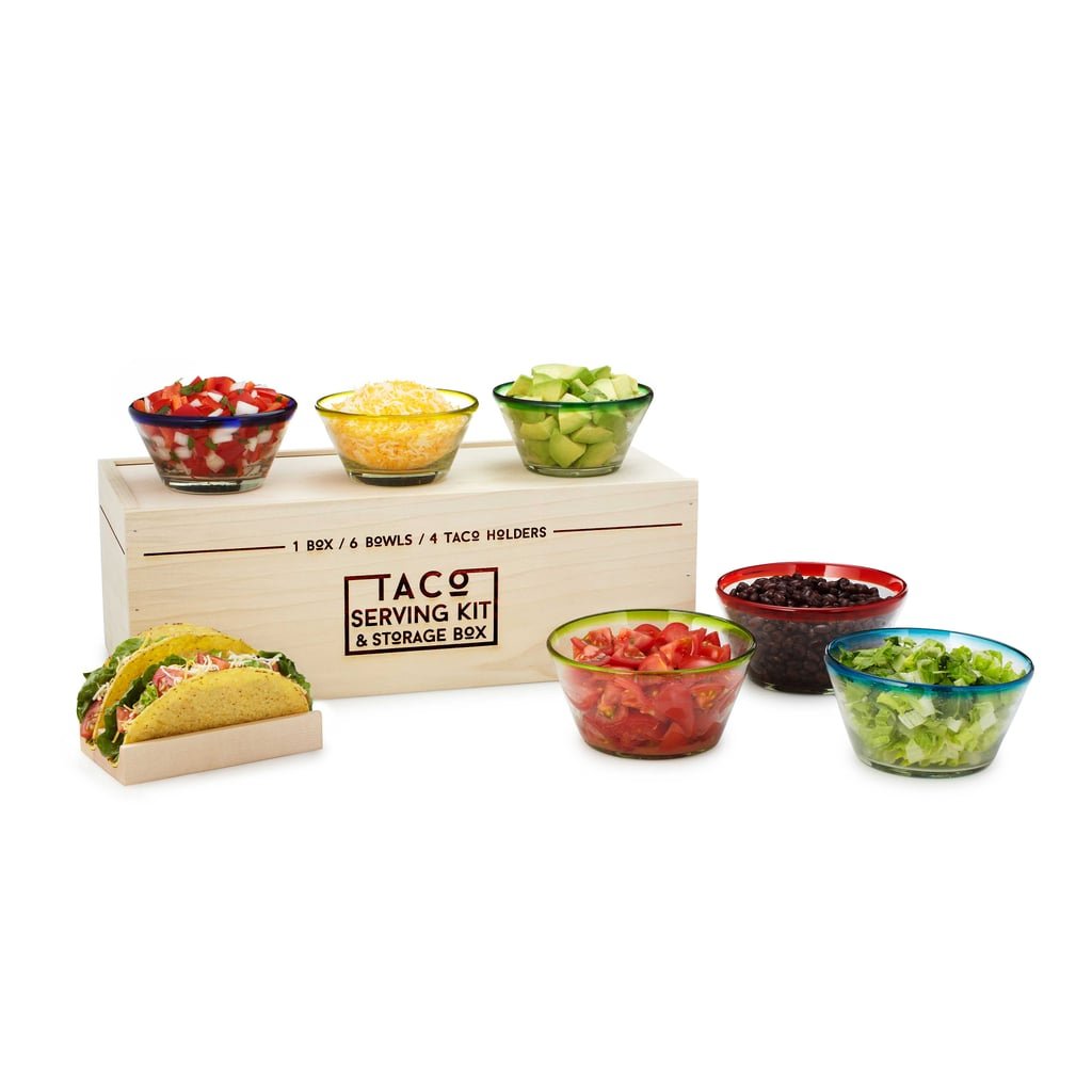 Taco Serving Kit and Storage Box