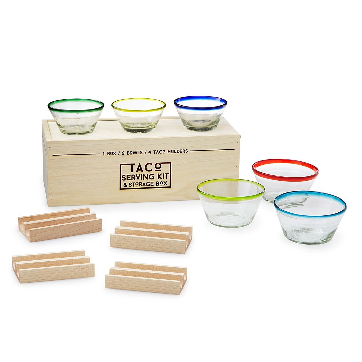 Taco Serving Kit and Storage Box